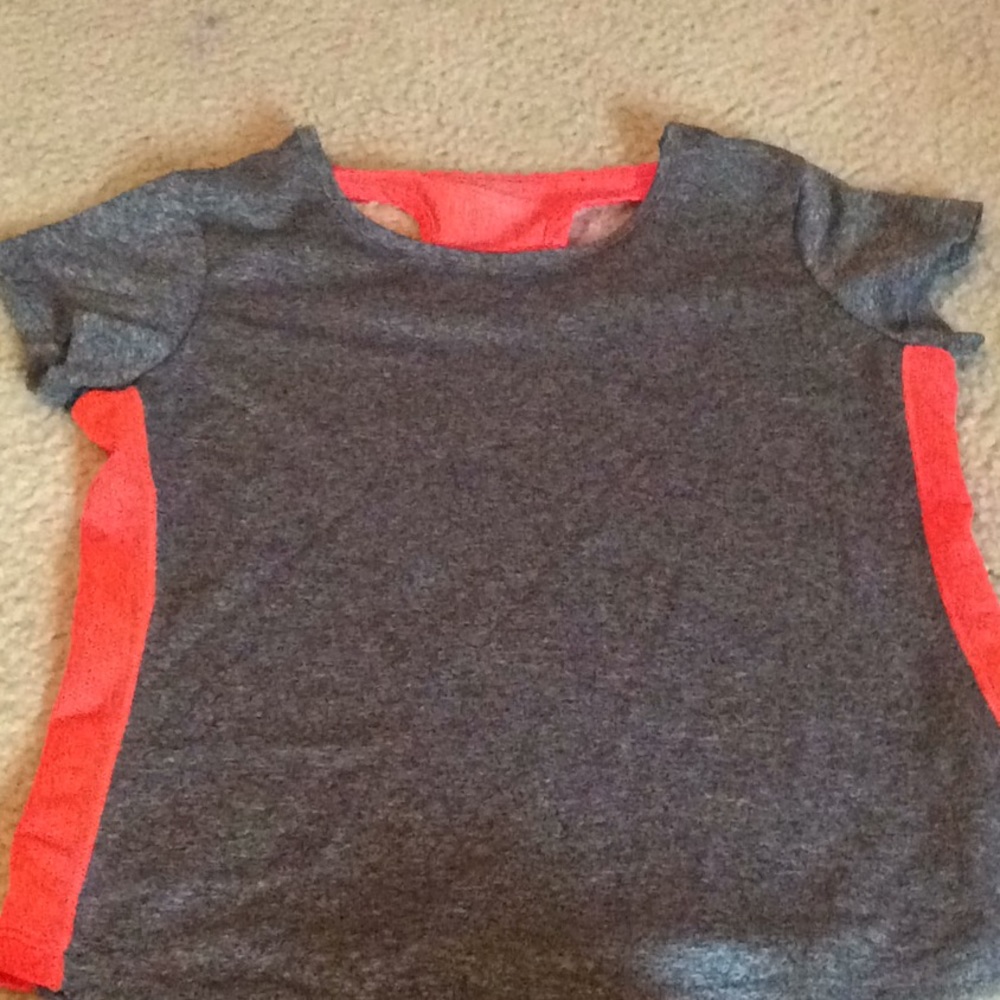 Girls exercise shirt